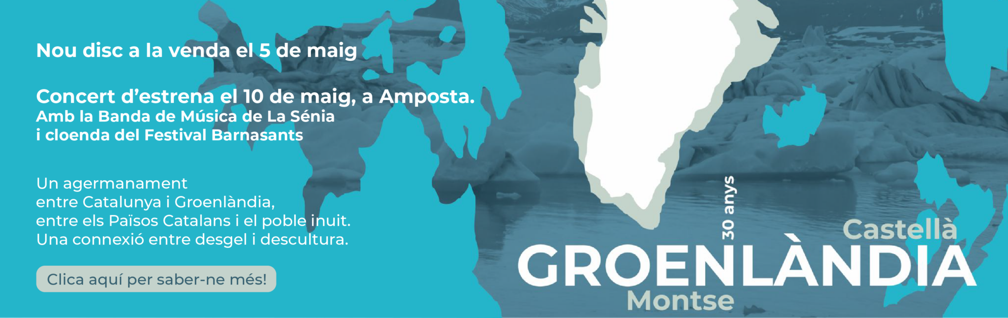 'Groenlàndia', 30 anys als escenaris. Fes clic per saber més sobre el disc!